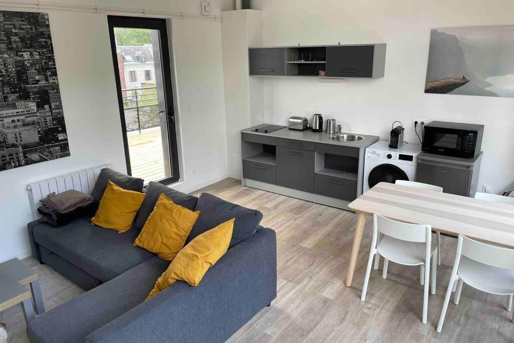 Rouen Verdun Superbe Appartement Proche Du Chu Exterior foto